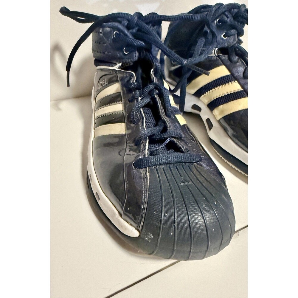 Adidas Pro Model 2g Men's Basketball Shoes Blue White Size 9.5 US - Picture 7 of 14